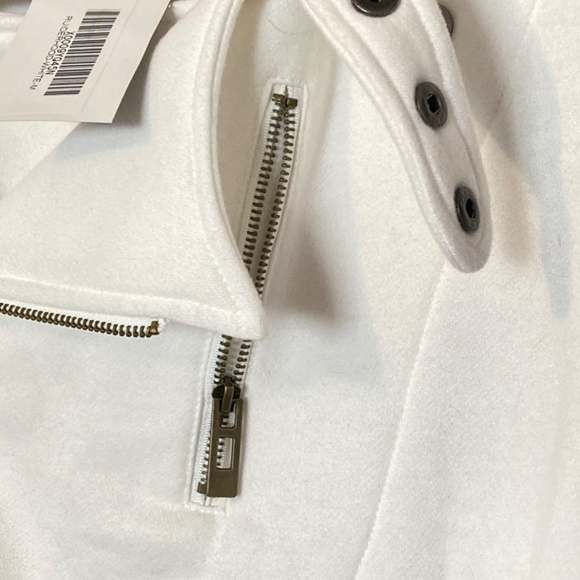 Hoodie, MENS sz Medium in cream NWT - Picture 3 of 7